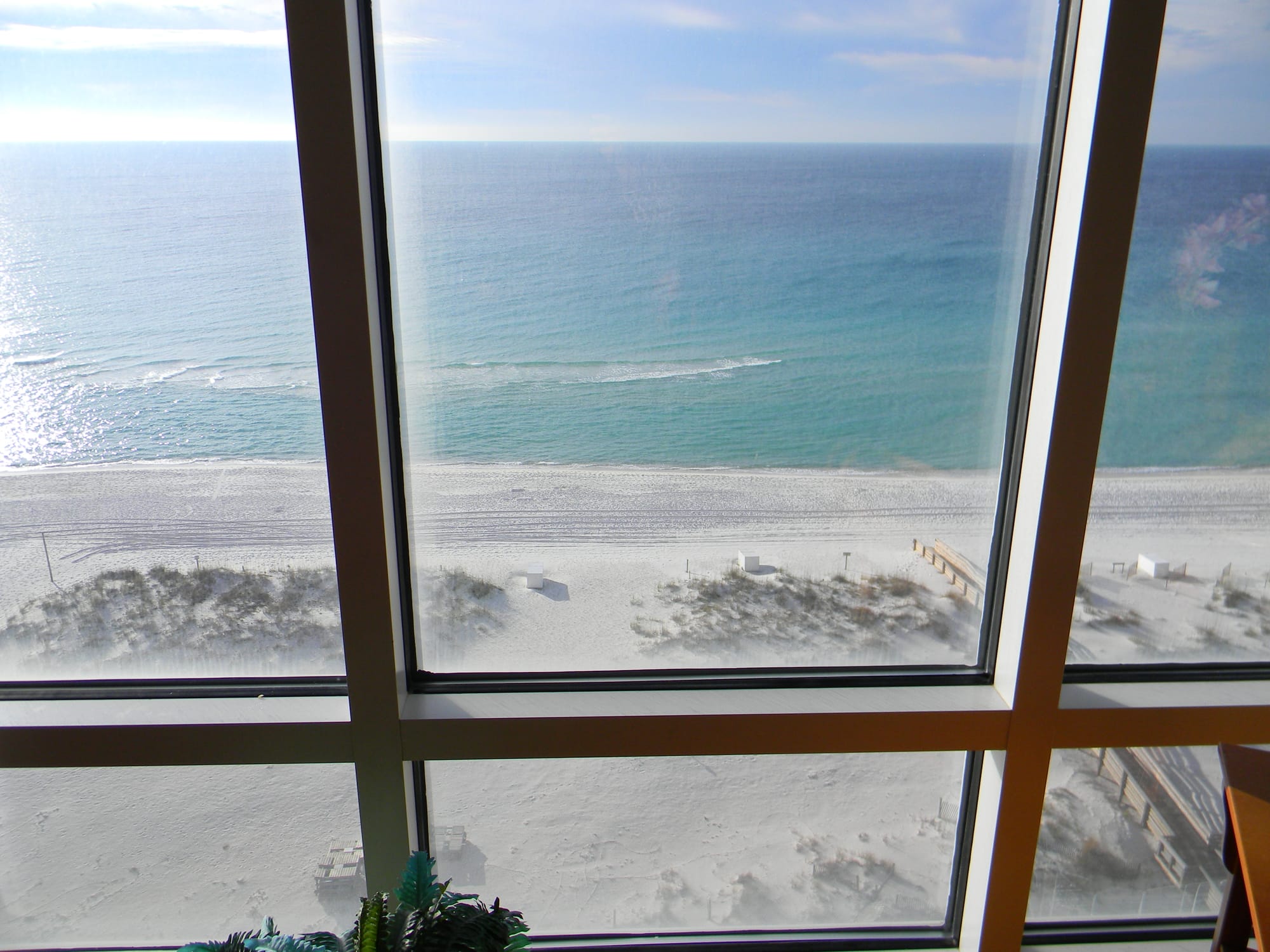 Ocean front, spectacular views of the Gulf