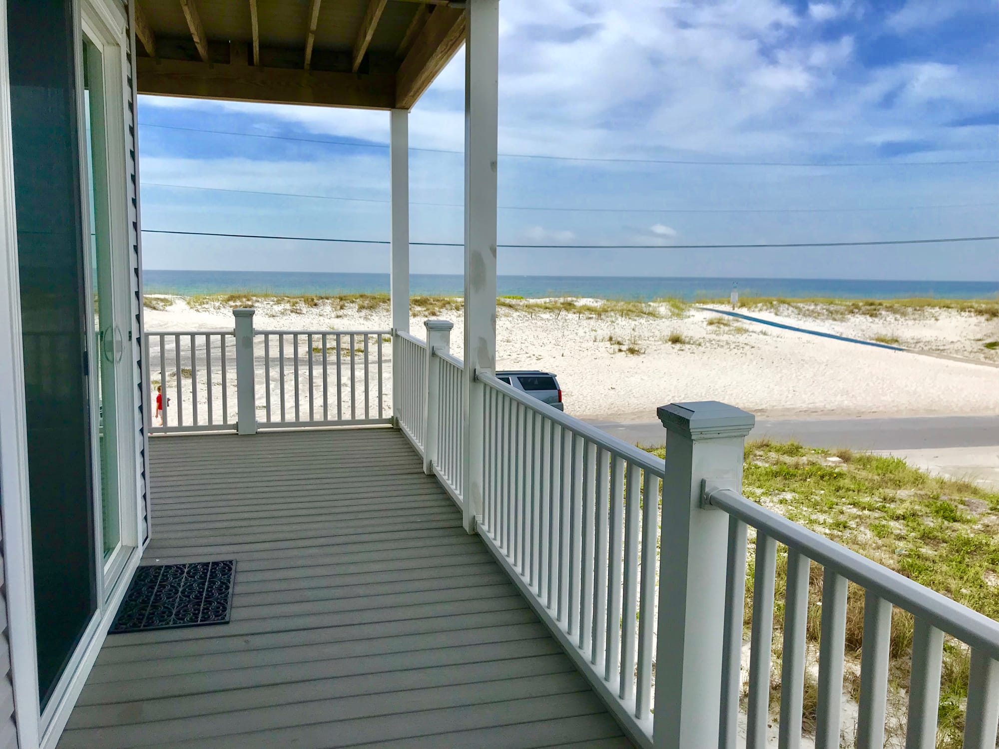 Incredible views of the gulf from our side bedrooms (BR2 and BR3)