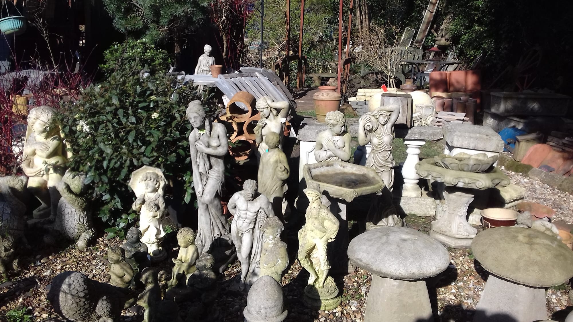 New & Recaimed Garden Ornaments