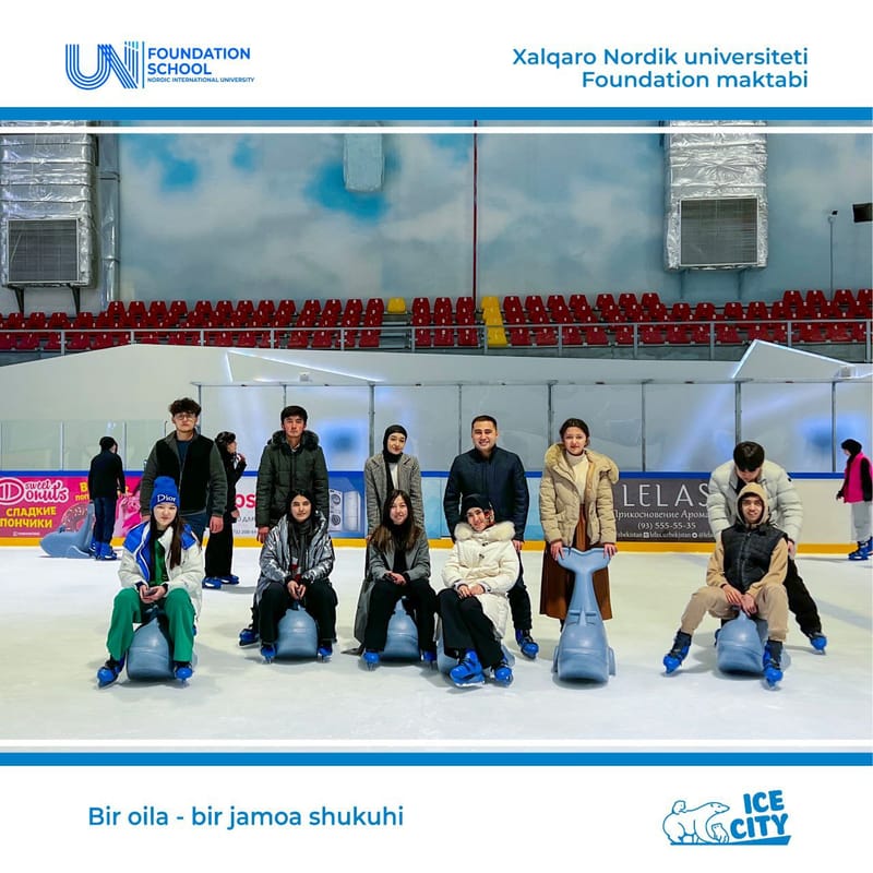 Foundation maktabi tinglovchilari - Ice Cityda