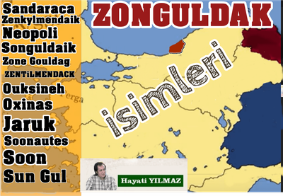 ZONGULDAK`IN iSİMLERİ