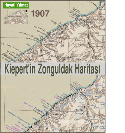 RİCHARD KİEPERT'İN ZONGULDAK HARİTASI