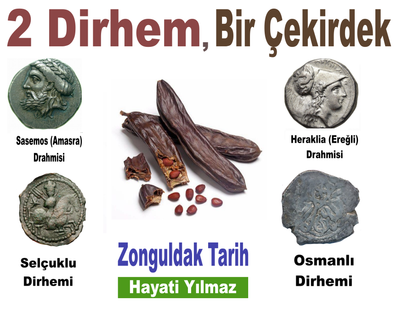 2 DİRHEM,1 ÇEKİRDEK