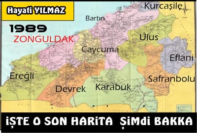 ZONGULDAK'IN BÜTÜN OLARAK SON HARİTASI