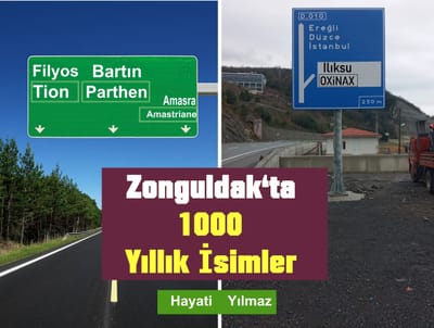 ZONGULDAK’TA 1000 YILLIK İSİMLER