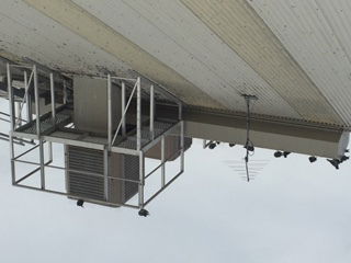 Repair to Mesh - Pigeons Roosting on Damaged Vents Causing Fouling Inside