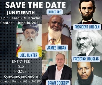 Epic Beard and Mustache contest image