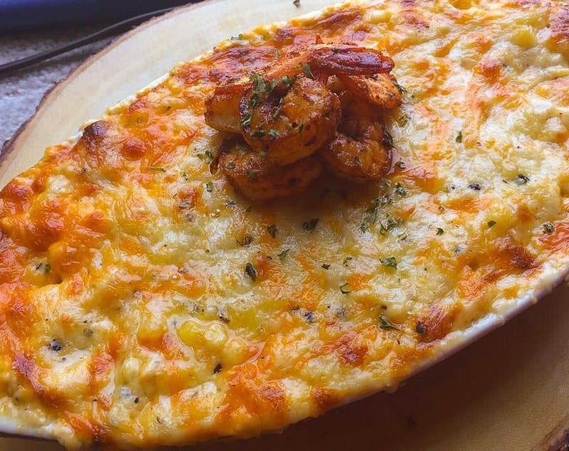 Smoked Gouda and Sharp Cheddar  Mac and Cheese