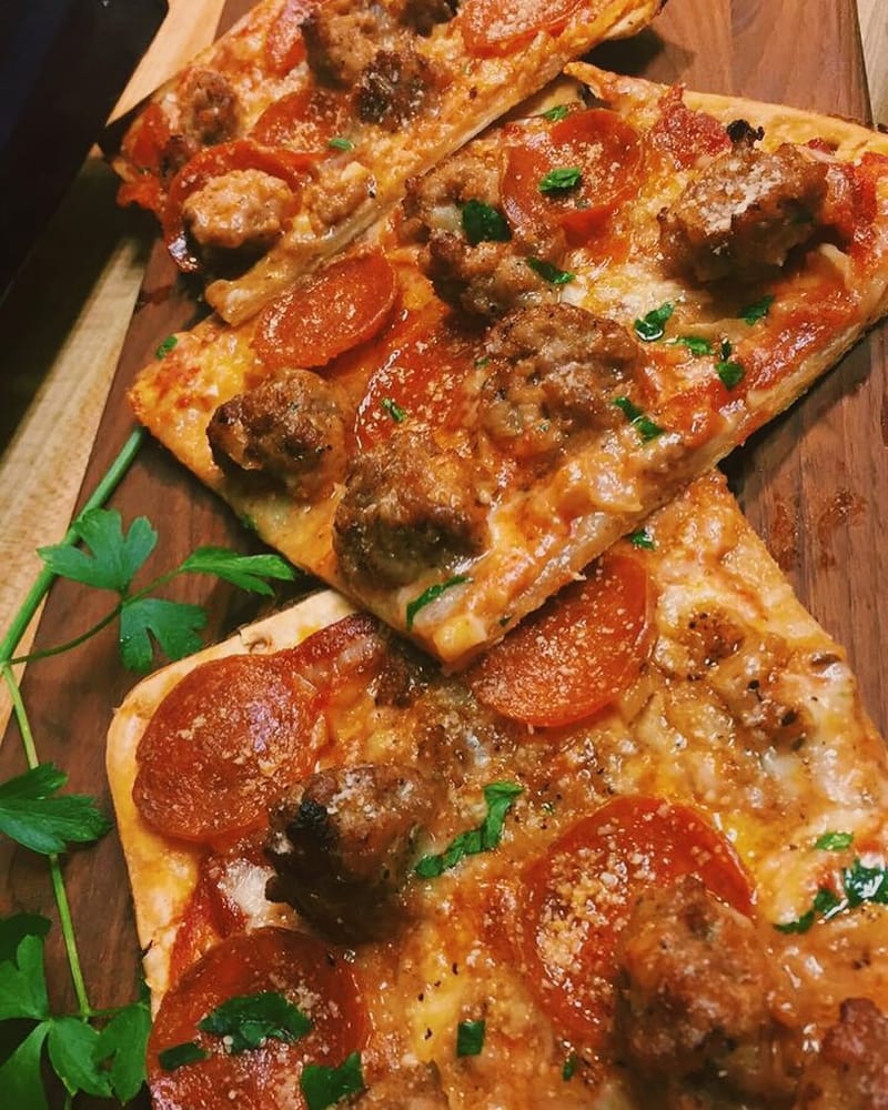 Flat Bread Pizza