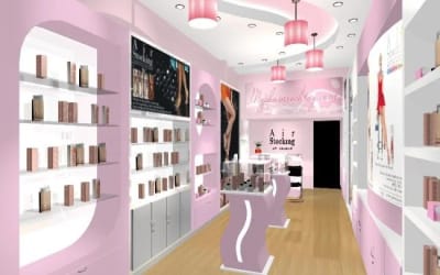 Thiết Kế Shop Mỹ Phẩm Nhỏ Xinh Đầy Ấn Tượng