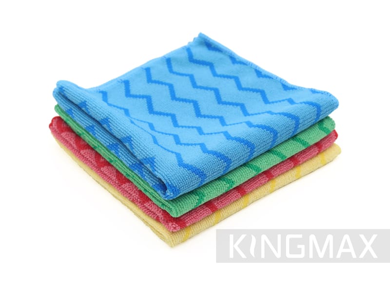 Superpol zigzag daily towel, microfiber washcloth | KINGMAX