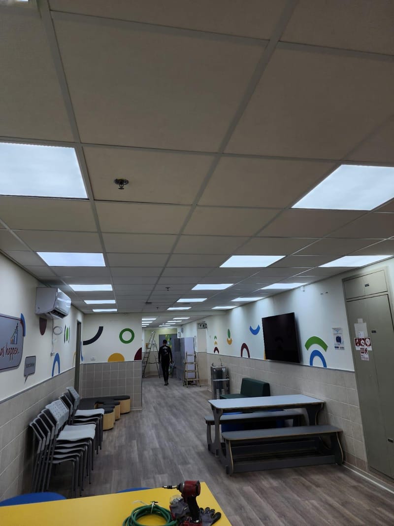 תקרה אקוסטית + ג"ת 