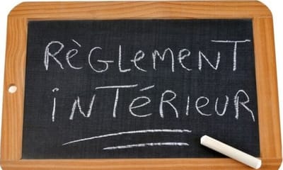 réglement intérieur image