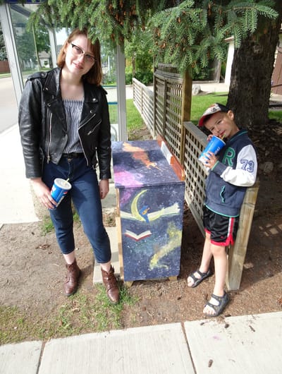 Ritchie And Hazeldean&#039;S LITTLE FREE LIBRARIES! image