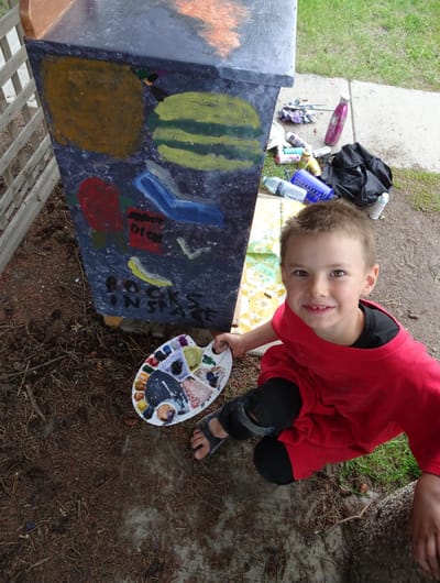 Ritchie And Hazeldean&#039;S LITTLE FREE LIBRARIES! image