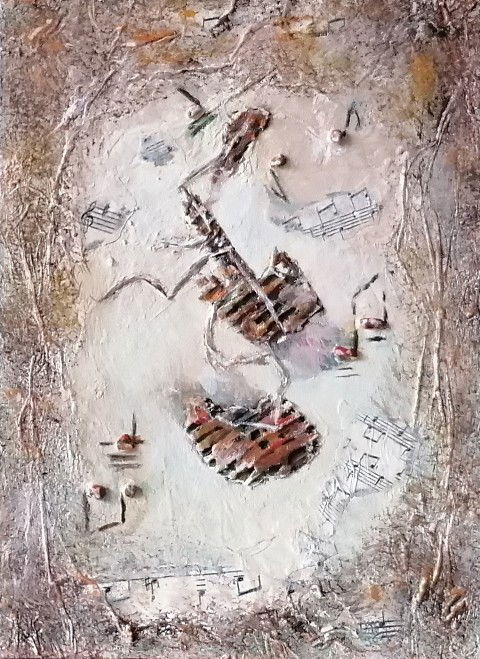 In musical ecstasy