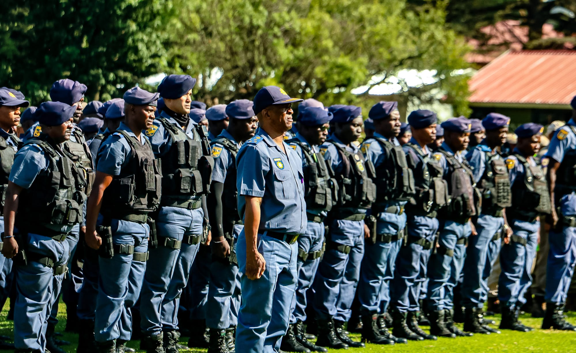 Police prepare for a National Shutdown