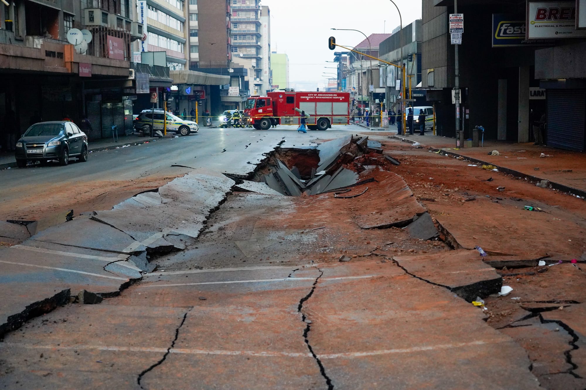 Joburg Bree Street Explosion