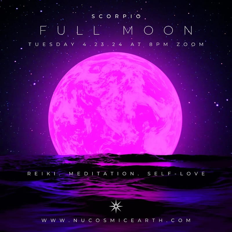 Scorpio Full Moon Circle