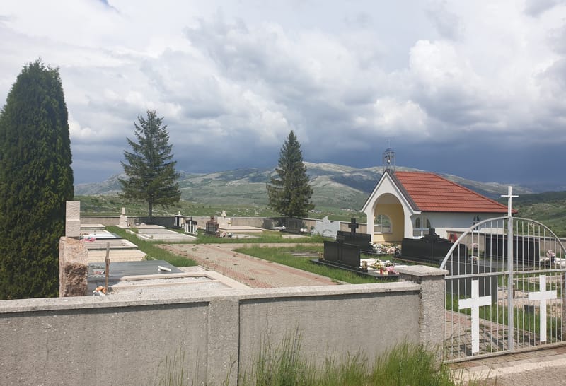 Misa i blagoslov polja na groblju u Stepenu