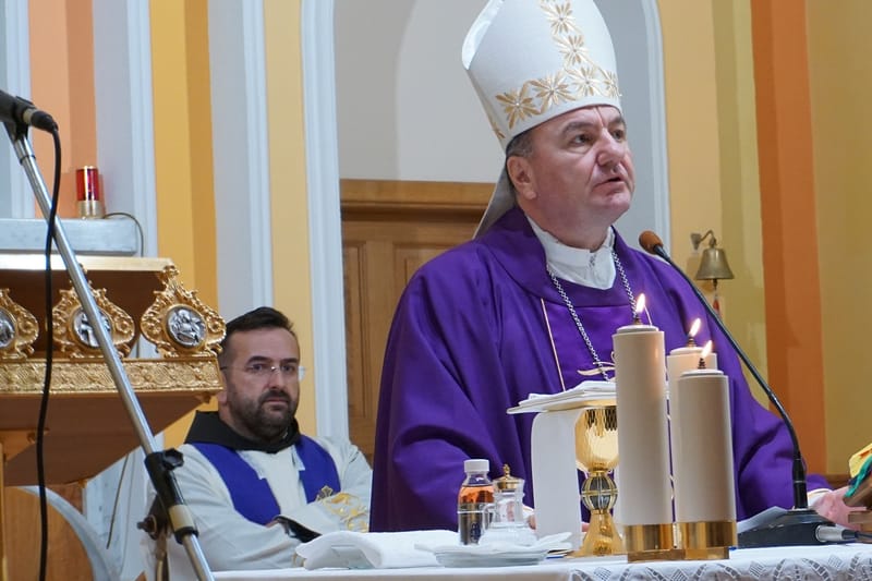 Biskup Petar Palić pastoralno pohodio našu župu