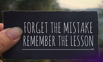 Overcoming our past: