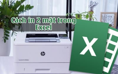 Cach in 2 mat trong Excel