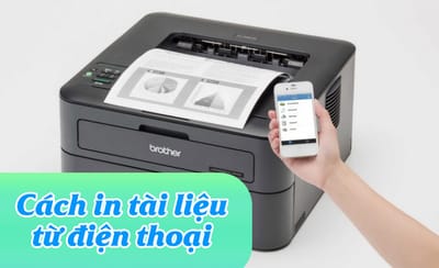 Cach in tai lieu tu dien thoai