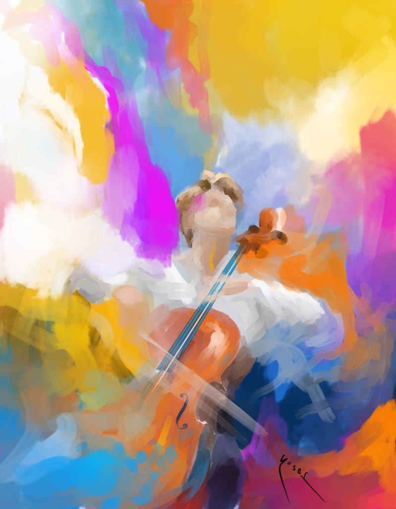 "העיקרון של אמנות אמיתית הוא לא לתאר, אלא לעורר"