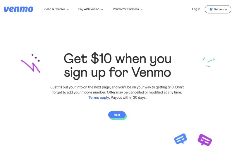 Venmo Payment Option