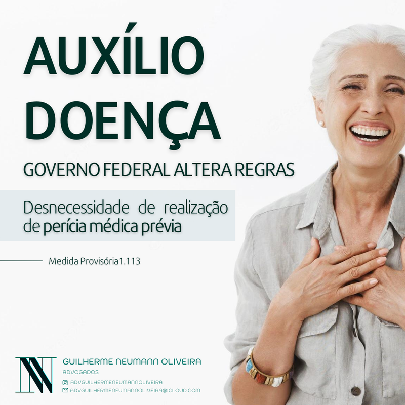 MUDANÇAS NA CONCESSÃO DO AUXÍLIO DOENÇA - FIM DA PERÍCIA DO INSS?