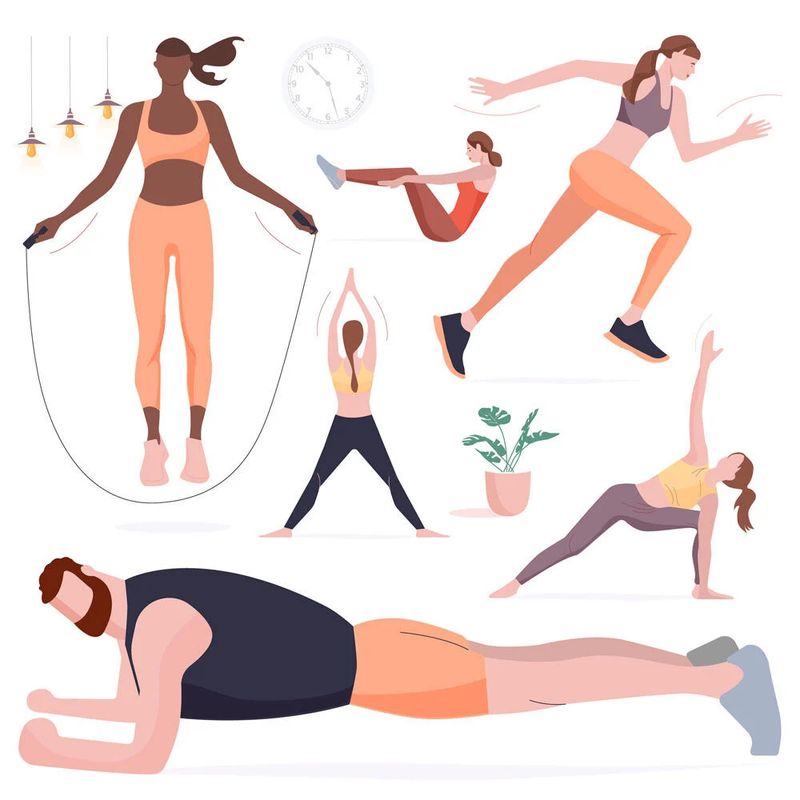 Six best home exercises for weight loss