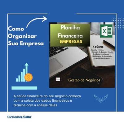 Planilha Financeira para Empresas + Bônus PF