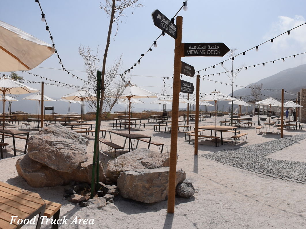 Viewing Deck Park in Jebel Jais Mountain, RAK, UAE