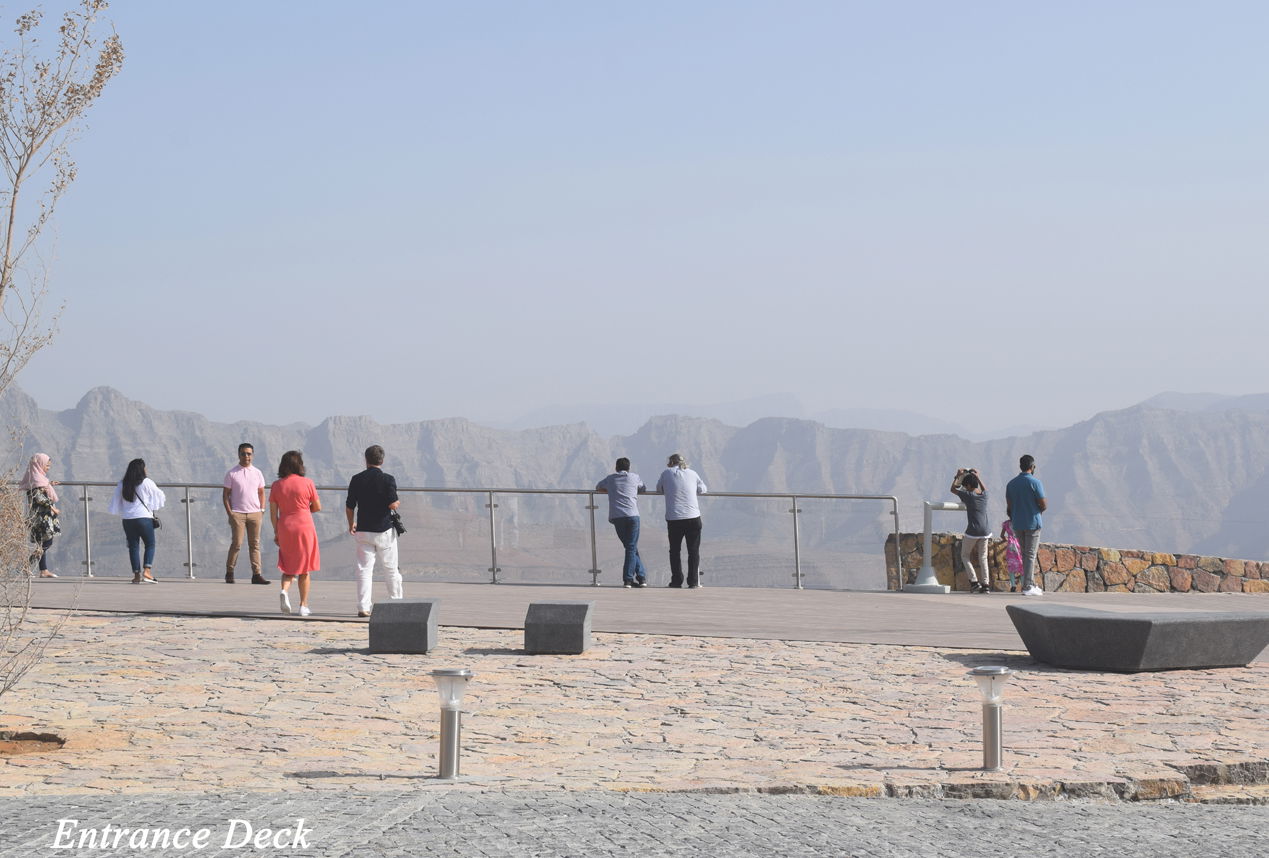 Viewing Deck Park in Jebel Jais Mountain, RAK, UAE