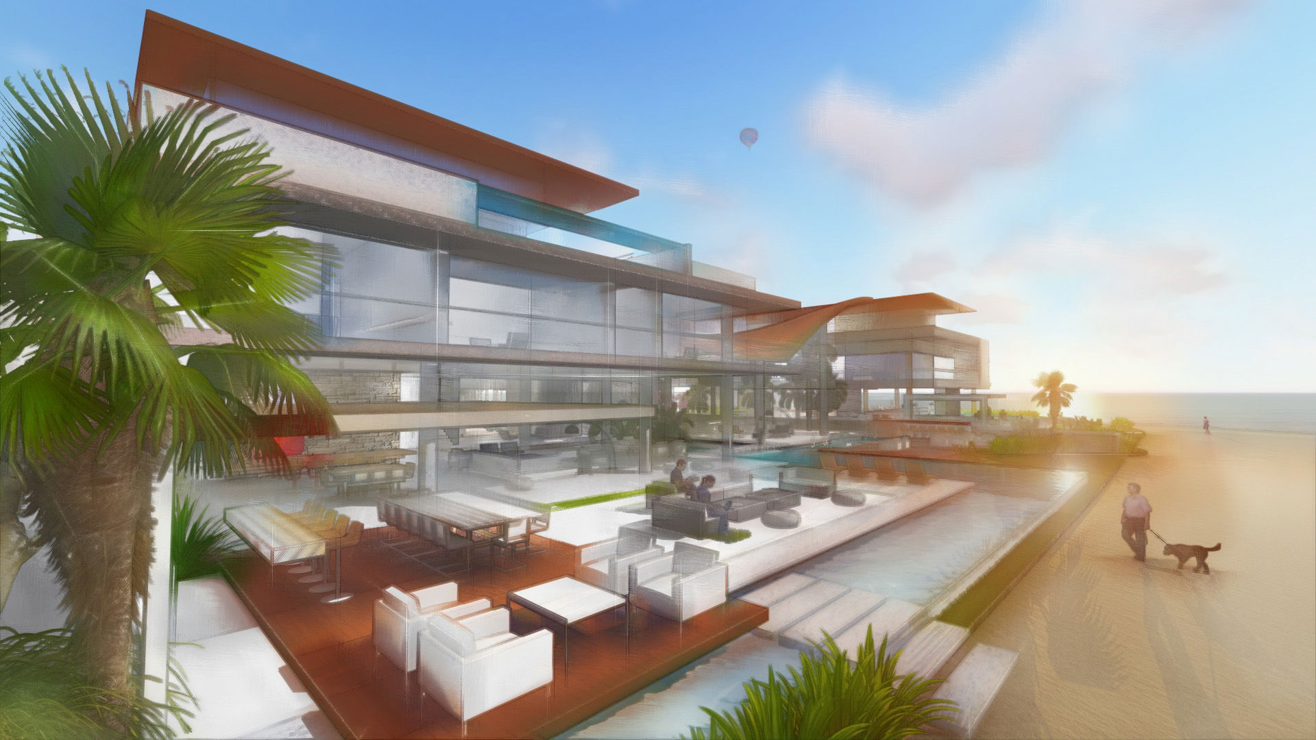 Palm Jumeirah, Dubai — Villa Landscape Design