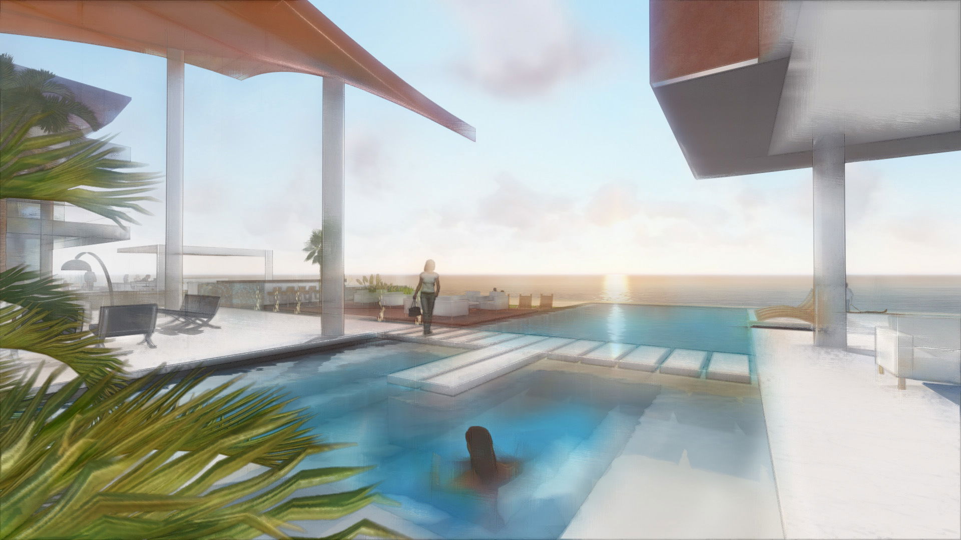 Palm Jumeirah, Dubai — Villa Landscape Design