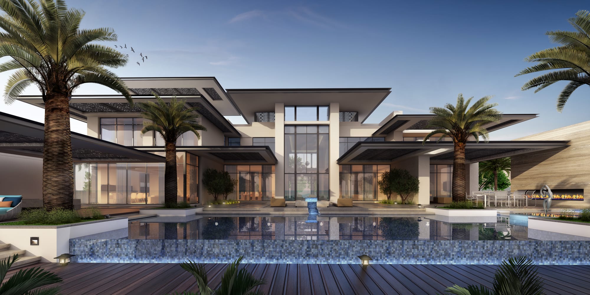 Abu Dhabi — Villa Landscape Design