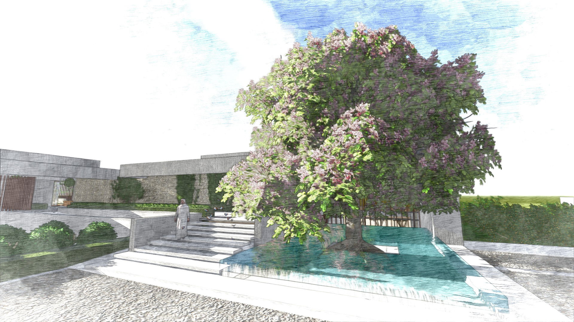 Abu Dhabi — Villa Landscape Design