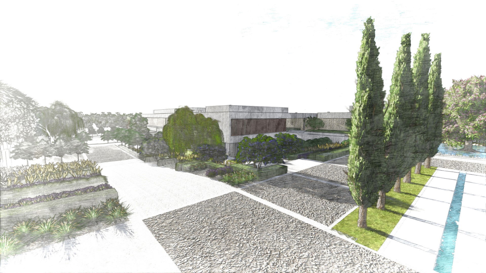 Abu Dhabi — Villa Landscape Design