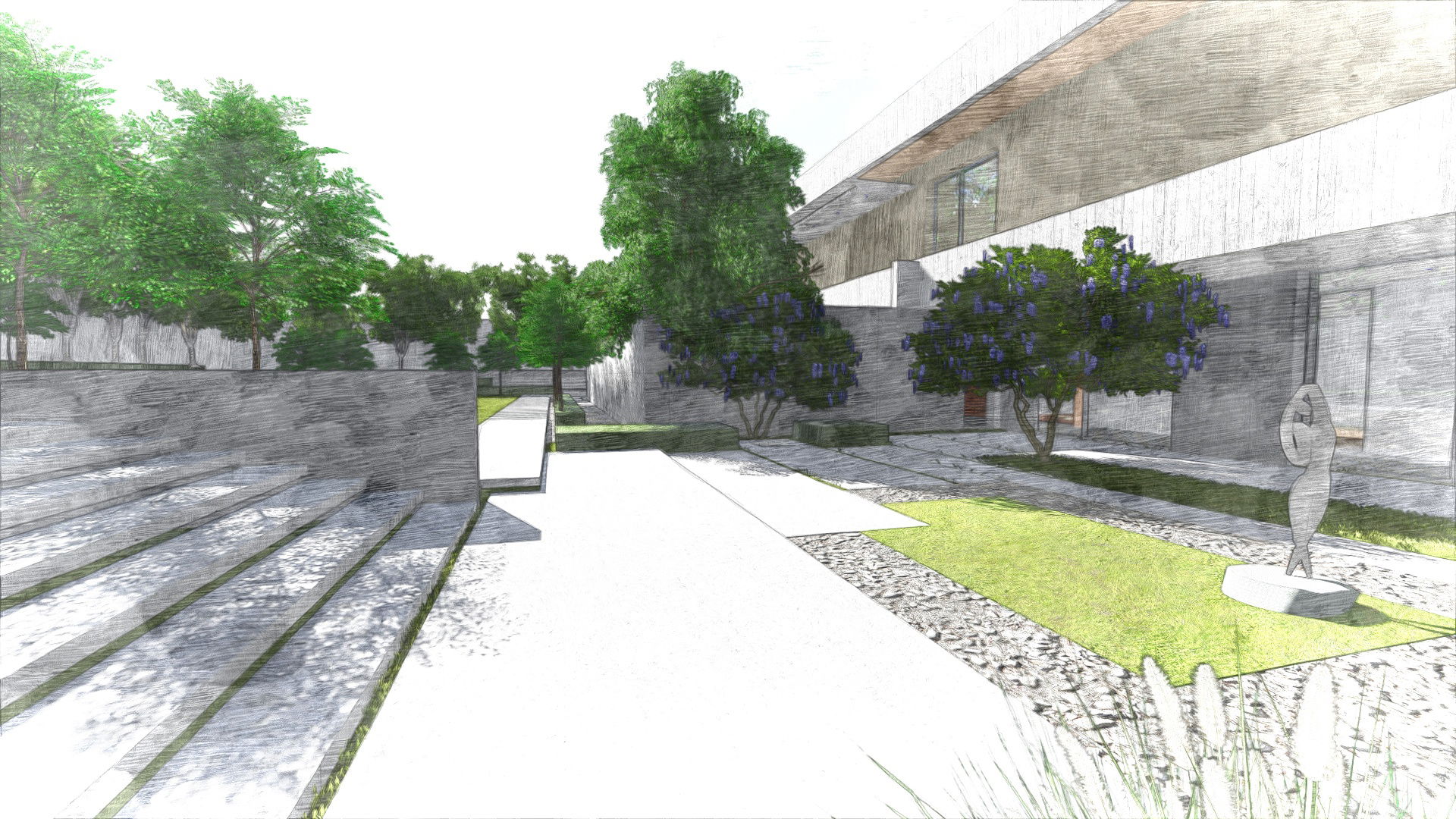 Abu Dhabi — Villa Landscape Design