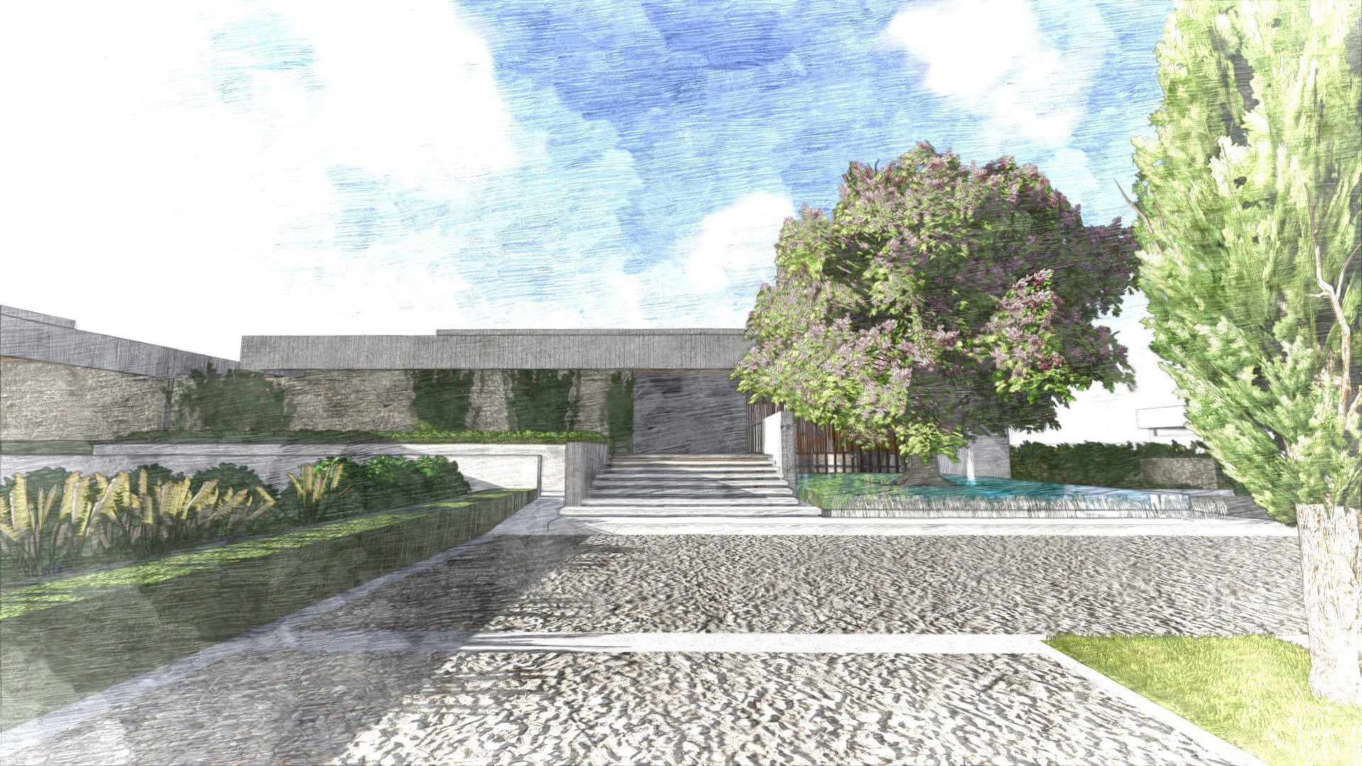 Abu Dhabi — Villa Landscape Design