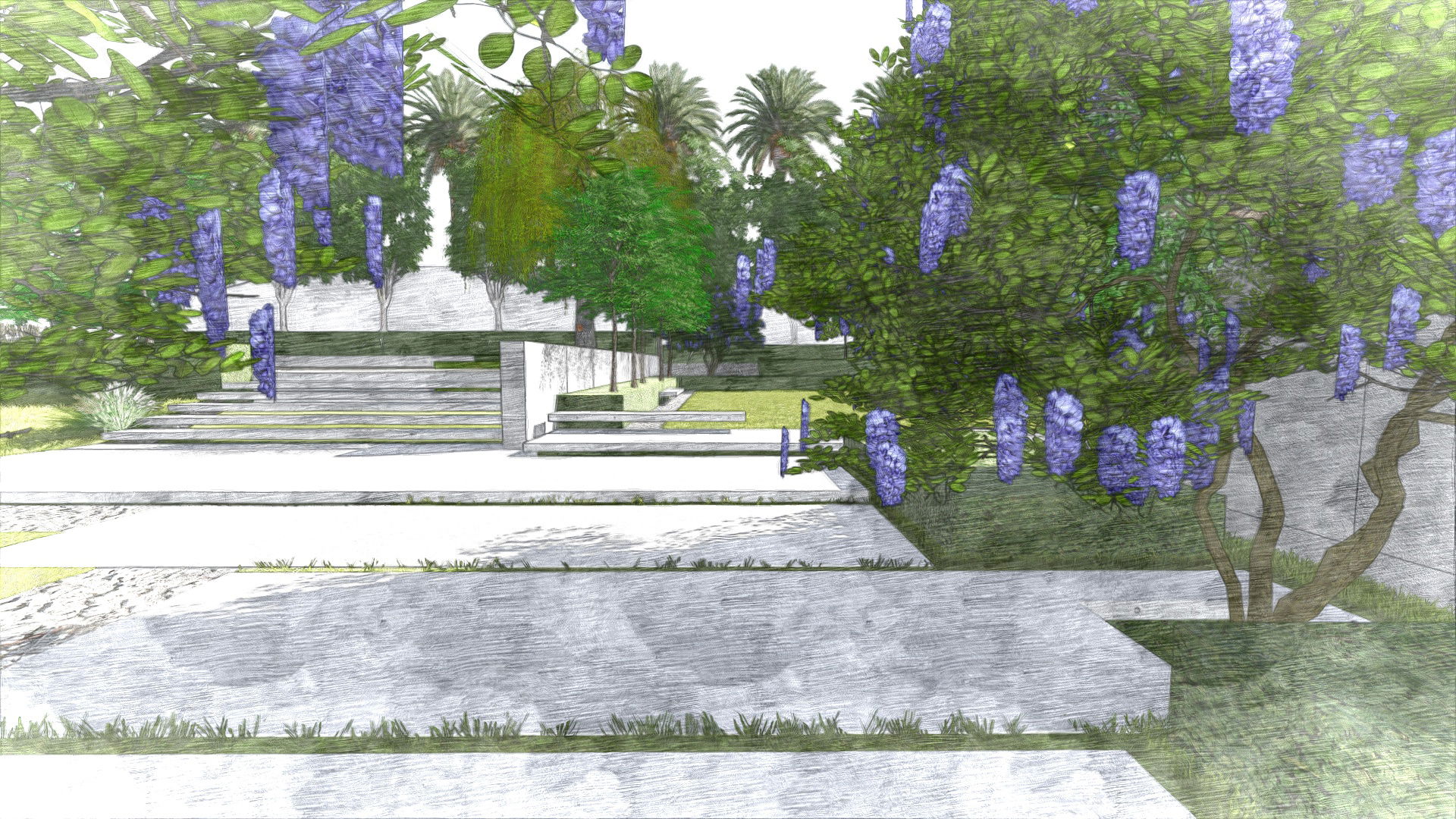 Abu Dhabi — Villa Landscape Design