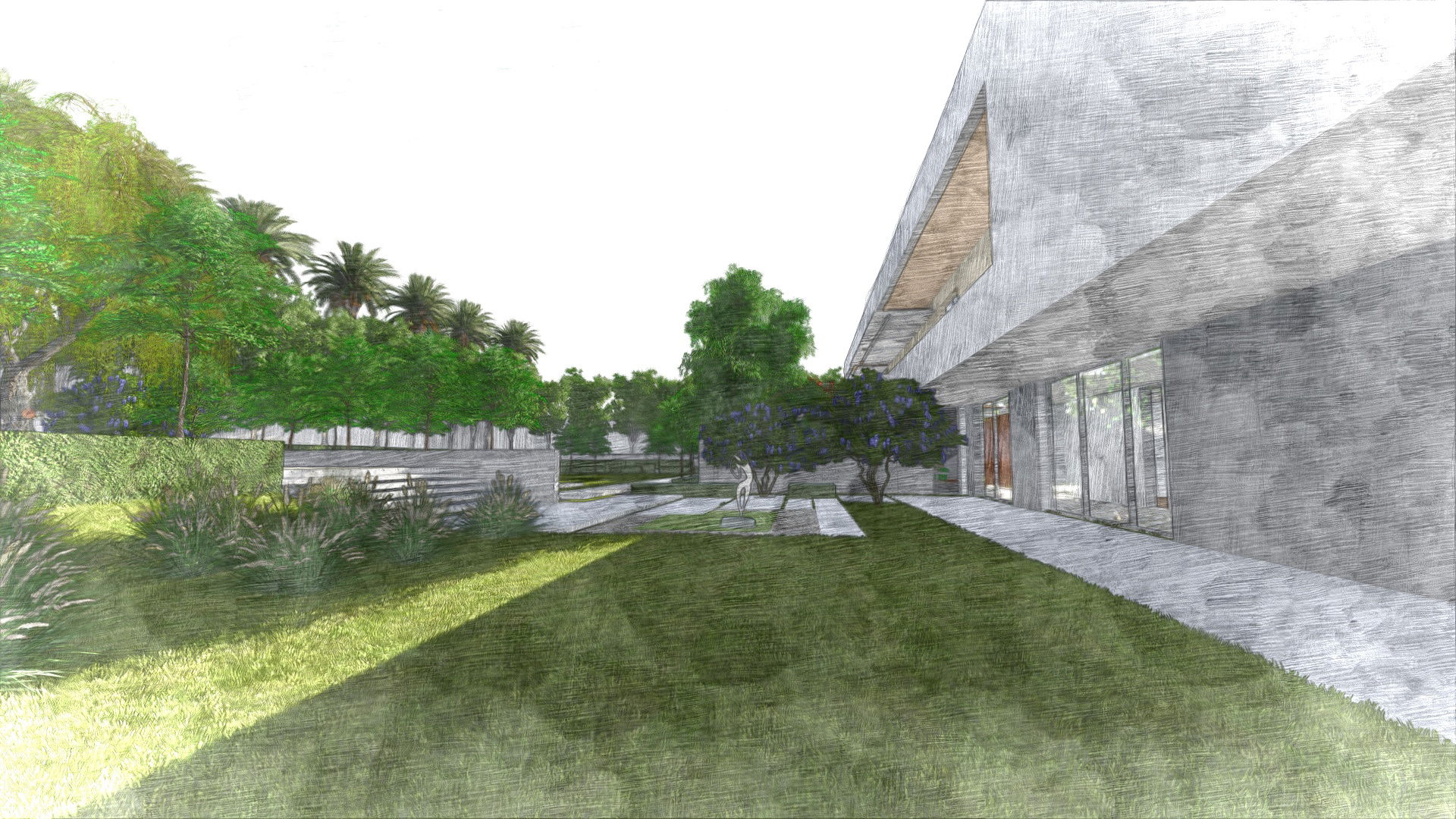 Abu Dhabi — Villa Landscape Design