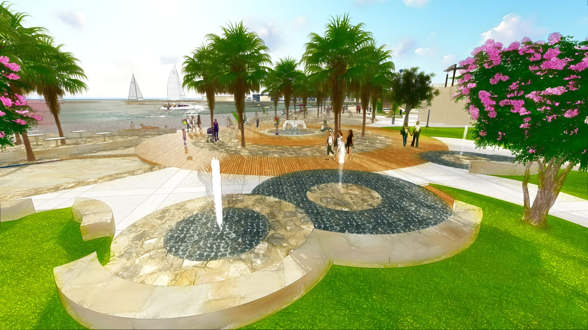 Budva Promenade: GARDEN CITY INVENTED: EMBRACING THE LANDSCAPE / CONNECTING WITH PEOPLE