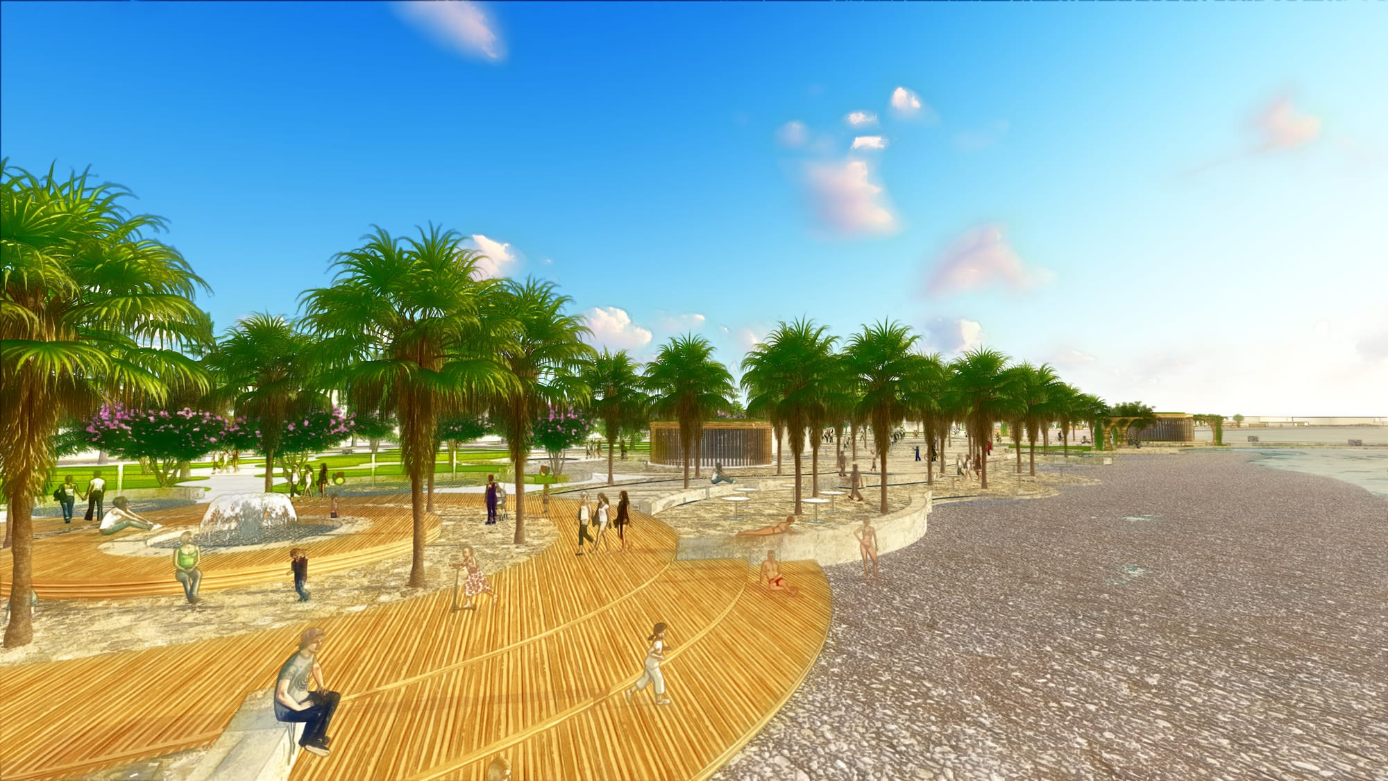 Budva Promenade: GARDEN CITY INVENTED: EMBRACING THE LANDSCAPE / CONNECTING WITH PEOPLE