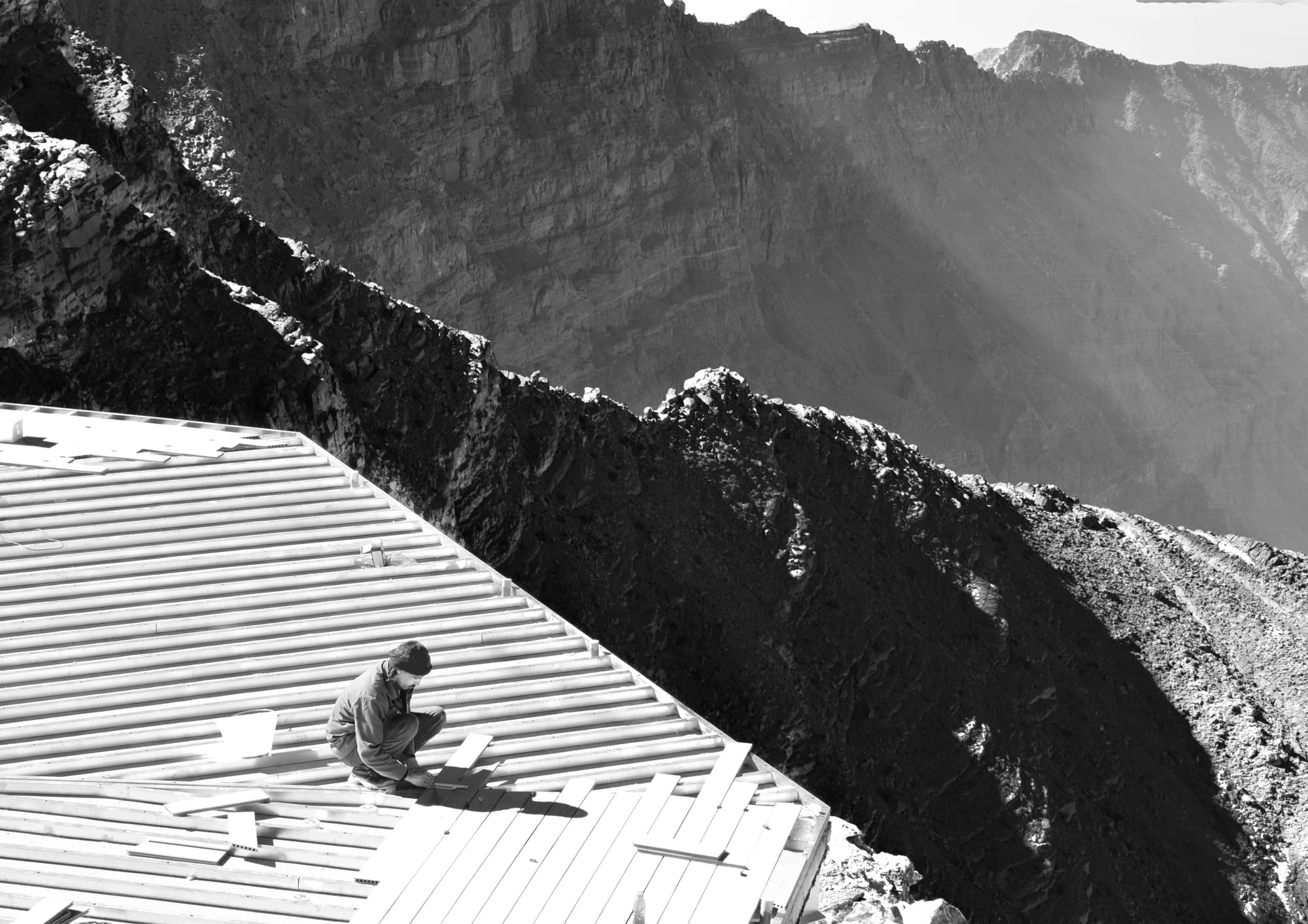 Viewing Deck Park in Jebel Jais Mountain, RAK, UAE