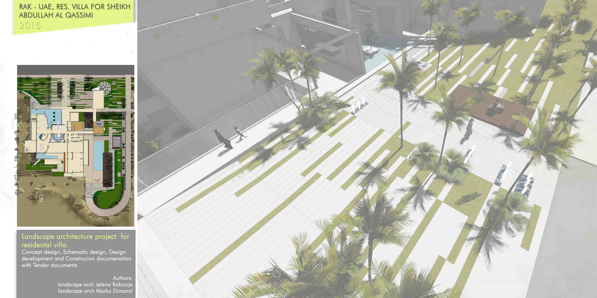 VILLA KASSIMI. RAK, Villa landscape Design