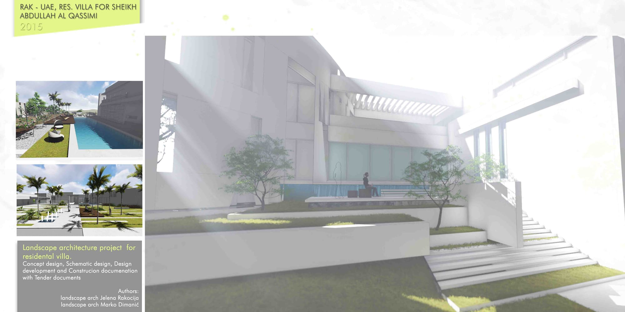 VILLA KASSIMI. RAK, Villa landscape Design