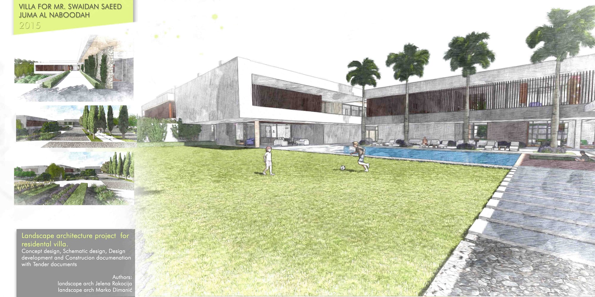 Abu Dhabi — Villa Landscape Design